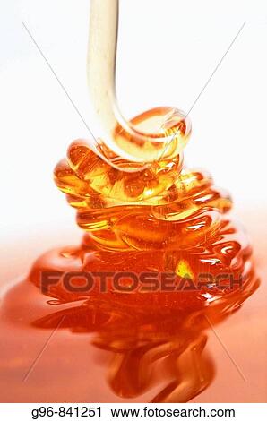 Stock Image - honey flow. Fotosearch