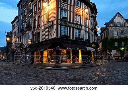 Honfleur, Calvados, Normandy, France. View Large Photo Image Stock Image - Honfleur, Calvados, Normandy, France.. Fotosearch