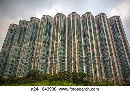 Hong Kong City,, Apartment bldgs View Large Photo Image Stock Image - Hong Kong City,, Apartment bldgs. Fotosearch