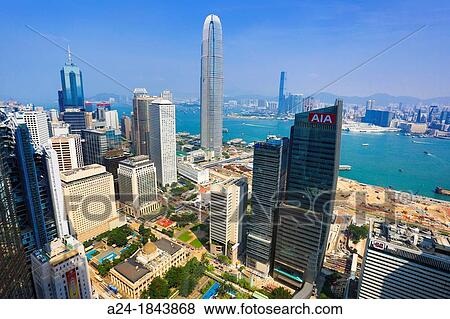 Hong Kong City, Central District, Legislative Council and Financial Center Bldg View Large Photo Image Stock Photo - Hong Kong City, Central District, Legislative Council and Financial Center Bldg. Fotosearch