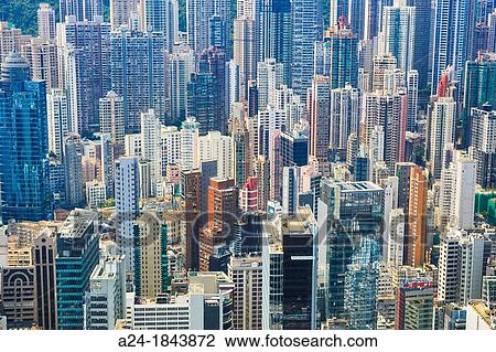 Hong Kong City, Hong Kong Island, Sheung Wan District View Large Photo Image Stock Image - Hong Kong City, Hong Kong Island, Sheung Wan District. Fotosearch