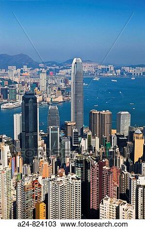 Hong Kong Island and Kowloon in background, Hong Kong, China (November 2008) View Large Photo Image Stock Image - Hong Kong Island and Kowloon in background, Hong Kong, China (November 2008). Fotosearch