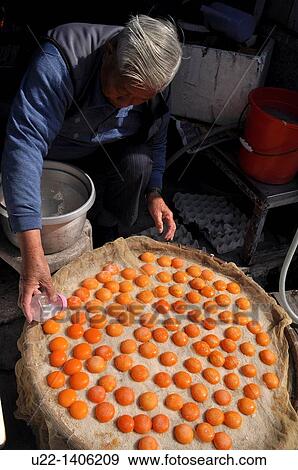 Hong Kong: salty dry yolks, a speciality of Tai O village, on Lantau Island View Large Photo Image Stock Photo - Hong Kong: salty dry yolks, a speciality of Tai O village, on Lantau Island. Fotosearch