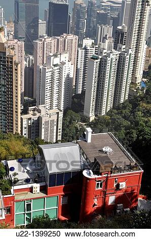 Hong Kong: view of Hong Kong Island from Victoria Peak View Large Photo Image Stock Image - Hong Kong: view of Hong Kong Island from Victoria Peak. Fotosearch