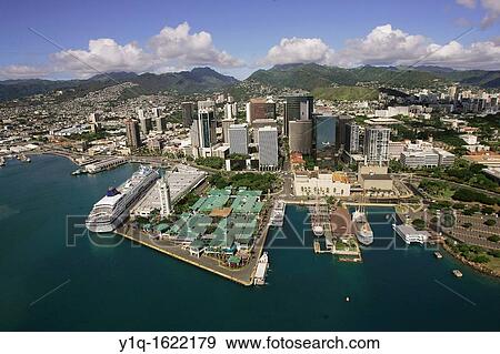 Honolulu Harbor, Oahu, Hawaii, USA View Large Photo Image Stock Photo - Honolulu Harbor, Oahu, Hawaii, USA. Fotosearch