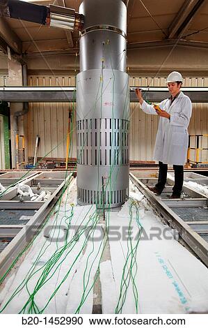 Stock Image - Horizontal fire resistance test furnace, Technology Research Center, Tecnalia Construction, CIDEMCO-Tecnalia Research & Innovation, development of new products and innovative solutions through research and innovation in different fields of activity. Fotosearch