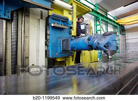 Horizontal milling machine, boilermaking, Guipuzcoa, Basque Country, Spain View Large Photo Image Stock Photo - Horizontal milling machine, boilermaking, Guipuzcoa, Basque Country, Spain. Fotosearch