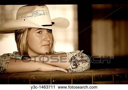 Horseback riding cowgirl View Large Photo Image Stock Image - Horseback riding cowgirl. Fotosearch