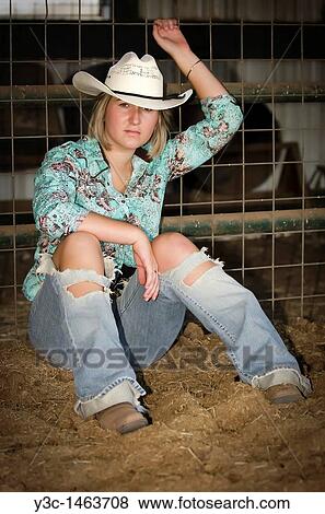Horseback riding cowgirl View Large Photo Image Stock Photo - Horseback riding cowgirl. Fotosearch
