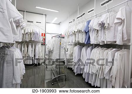 hospital clothing, laundry, Onkologikoa Hospital, Oncology Institute, Case Center for prevention, diagnosis and treatment of cancer, Donostia, San Sebastian, Gipuzkoa, Basque Country, Spain View Large Photo Image Stock Image - hospital clothing, laundry, Onkologikoa Hospital, Oncology Institute, Case Center for prevention, diagnosis and treatment of cancer, Donostia, San Sebastian, Gipuzkoa, Basque Country, Spain. Fotosearch