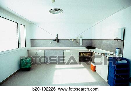 Hospital emergency room, empty View Large Photo Image Stock Photograph - Hospital emergency room, empty. Fotosearch