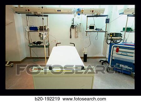 Stock Photo - Hospital emergency room. Fotosearch