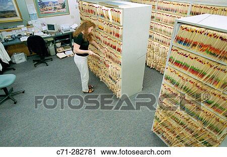 Hospital file room View Large Photo Image Stock Image - Hospital file room. Fotosearch