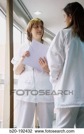 Hospital, nurses View Large Photo Image Stock Image - Hospital, nurses. Fotosearch