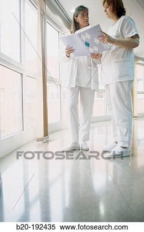 Hospital, nurses View Large Photo Image Stock Photography - Hospital, nurses. Fotosearch