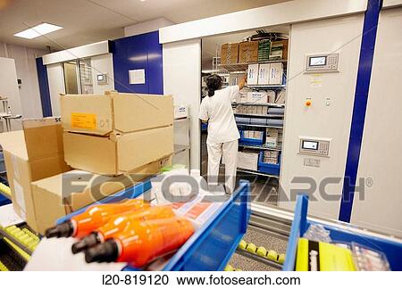 Hospital pharmacy, automated storage system. Hospital Universitario de Gran Canaria Doctor Negrin, Las Palmas de Gran Canaria. Canary Islands, Spain View Large Photo Image Stock Image - Hospital pharmacy, automated storage system. Hospital Universitario de Gran Canaria Doctor Negrin, Las Palmas de Gran Canaria. Canary Islands, Spain. Fotosearch
