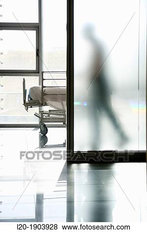 Stock Photo - hospital room, Onkologikoa Hospital, Oncology Institute, Case Center for prevention, diagnosis and treatment of cancer, Donostia, San Sebastian, Gipuzkoa, Basque Country, Spain. Fotosearch
