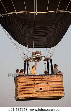 Hot-air balloon taking off View Large Photo Image Stock Image - Hot-air balloon taking off. Fotosearch