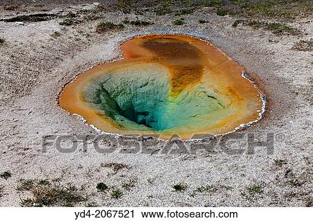 Hot Springs, Yellowstone, National Park, Idaho, Montana and Wyoming, USA. View Large Photo Image Stock Image - Hot Springs, Yellowstone, National Park, Idaho, Montana and Wyoming, USA.. Fotosearch