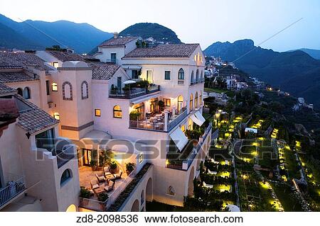 hotel caruso in ravello. italy. View Large Photo Image Stock Photograph - hotel caruso in ravello. italy.. Fotosearch
