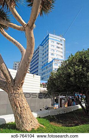Hotel in Puerto de la Cruz, Tenerife, Canary Islands, Spain View Large Photo Image Picture - Hotel in Puerto de la Cruz, Tenerife, Canary Islands, Spain. Fotosearch