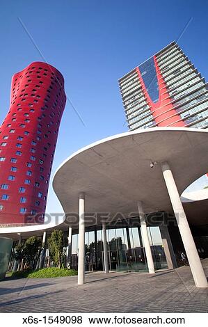 Hotel Porta Fira in Fira Dos - Trade fair of Barcelona -, L? Hospitalet de Llobregat, Barcelona, Spain View Large Photo Image Stock Photo - Hotel Porta Fira in Fira Dos - Trade fair of Barcelona -, L? Hospitalet de Llobregat, Barcelona, Spain. Fotosearch