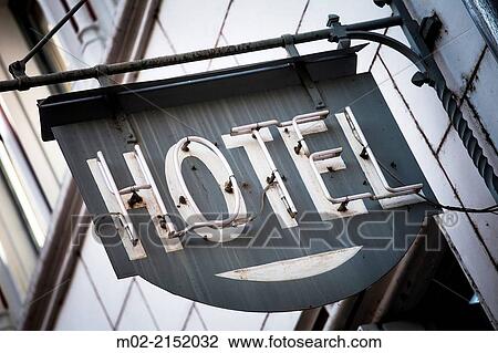 hotel sign in Lyon, France View Large Photo Image Stock Image - hotel sign in Lyon, France. Fotosearch