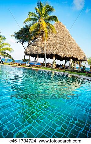 Hotel Turtle Inn, Francis Ford Coppola Resorts Placencia Belize. View Large Photo Image Picture - Hotel Turtle Inn, Francis Ford Coppola Resorts Placencia Belize.. Fotosearch