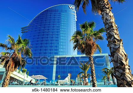 Picture - Hotel W by Ricardo Bofill, Barcelona, Catalonia, Spain. Fotosearch
