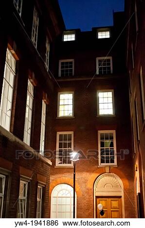 House at night, City of London, UK. View Large Photo Image Stock Photograph - House at night, City of London, UK.. Fotosearch