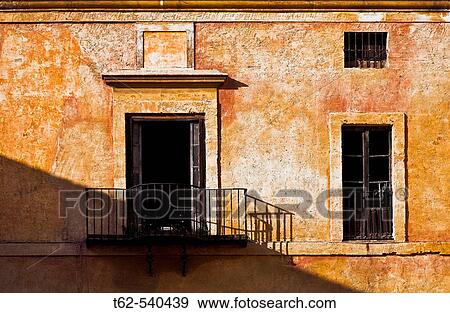 House facade. Sevilla, Andalusia, Spain. View Large Photo Image Stock Photo - House facade. Sevilla, Andalusia, Spain.. Fotosearch