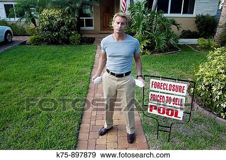 house foreclosure View Large Photo Image Stock Photo - house foreclosure. Fotosearch