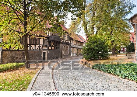 House Gadenstedt at the Oberpfarrkirchhof in Wernigerode, Saxony Anhalt, Germany, Europe View Large Photo Image Stock Image - House Gadenstedt at the Oberpfarrkirchhof in Wernigerode, Saxony Anhalt, Germany, Europe. Fotosearch
