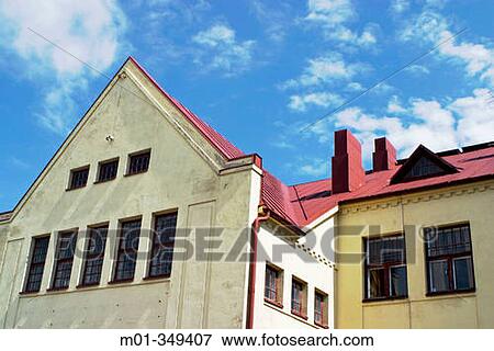 Stock Photo - House. Hanko. Finland. Fotosearch