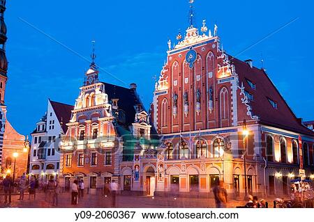 House of the Blackheads, Riga, Latvia, Riga, Latvia. View Large Photo Image Stock Photo - House of the Blackheads, Riga, Latvia, Riga, Latvia.. Fotosearch