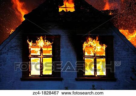 House on fire View Large Photo Image Stock Photo - House on fire. Fotosearch
