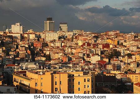 Houses in Istanbul-Galata View Large Photo Image Stock Image - Houses in Istanbul-Galata. Fotosearch
