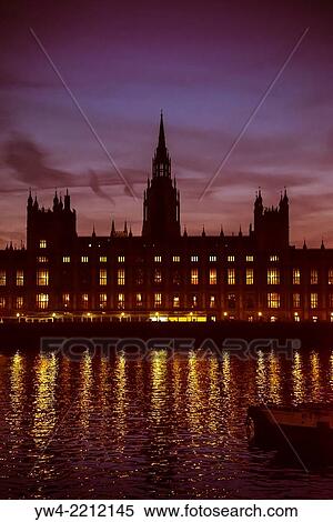 Houses of Parliament at night, London, UK. View Large Photo Image Stock Photography - Houses of Parliament at night, London, UK.. Fotosearch