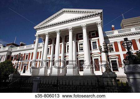 Stock Image - Houses of Parliament, Cape Town. South Africa. Fotosearch