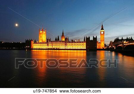 Picture - Houses of Parliament, London, England, UK. Fotosearch