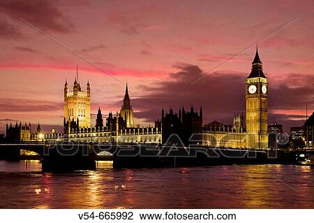 Houses of Parliament, River Thames and Westminster Bridge, London, England View Large Photo Image Stock Image - Houses of Parliament, River Thames and Westminster Bridge, London, England. Fotosearch