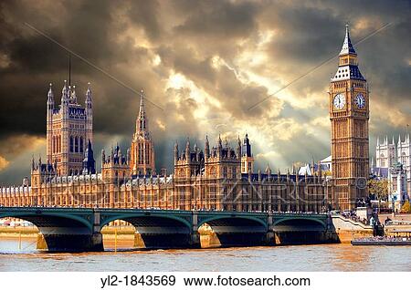 Houses of Parliament, Westminster, London View Large Photo Image Stock Photo - Houses of Parliament, Westminster, London. Fotosearch