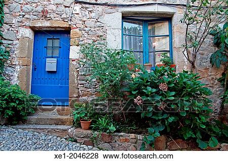 Housing, Tossa de Mar, Catalonia, Spain View Large Photo Image Stock Photo - Housing, Tossa de Mar, Catalonia, Spain. Fotosearch