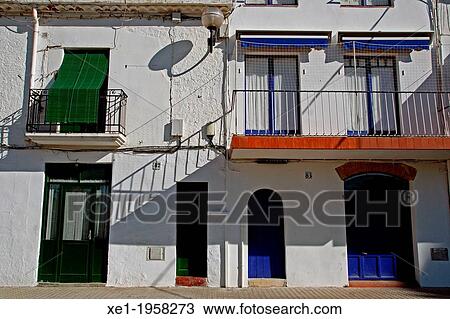 housing, Vilanova i la Geltru, Catalonia, Spain. View Large Photo Image Stock Image - housing, Vilanova i la Geltru, Catalonia, Spain.. Fotosearch