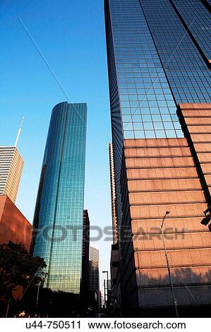 Houston mirror skyscrappers. Texas, USA View Large Photo Image Stock Image - Houston mirror skyscrappers. Texas, USA. Fotosearch