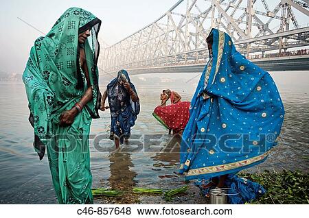 Howrah Bridge. Hooghly River. Kolkata. Ganges River. India. View Large Photo Image Stock Photo - Howrah Bridge. Hooghly River. Kolkata. Ganges River. India.. Fotosearch