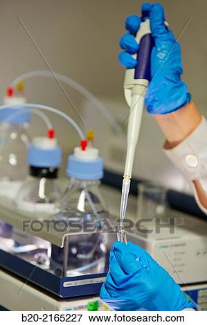 Stock Photo - HPLC. High-performance liquid chromatography. Fotosearch