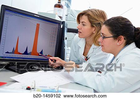 Stock Image - HPLC-MS (High Performance Liquid Chromatography-Mass Spectrometry), Analysis Lab, IkerChem research lab, design and synthesis of new chemical entities with therapeutic applications in oncology. Fotosearch