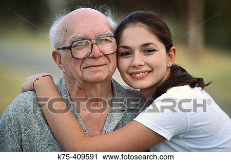 Hugging grandpa View Large Photo Image Stock Image - Hugging grandpa. Fotosearch