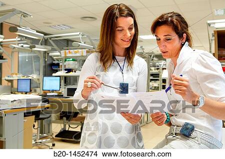 Picture - Human activity tracking and monitoring system based on Bluetooth technology, electronics lab, Tecnalia Research & Innovation Center, Zamudio, Bizkaia, Euskadi, Spain. Fotosearch